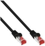 Inline® cable de red s/ftp pimf cat.6 250mhz pvc cca negro 0.3m