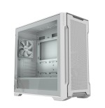 Caja  pc gigabyte c102 giass ice  blanca, cristal templado cb-c102gi