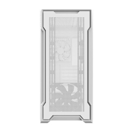 Caja  pc gigabyte c102 giass ice  blanca, cristal templado cb-c102gi