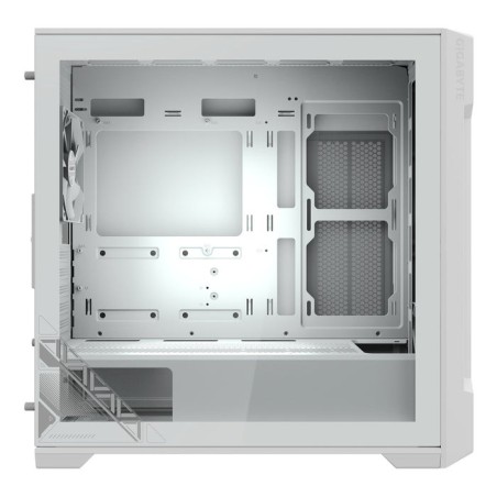 Caja  pc gigabyte c102 giass ice  blanca, cristal templado cb-c102gi