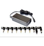 Cargador de portátil leotec home 90w automático 12 conectores voltaje 15-20v