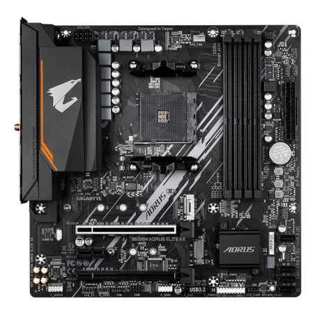 Placa gigabyte b550m aorus elite ax base amd b550 zócalo am4 micro atx