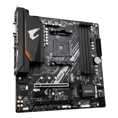 Placa gigabyte b550m aorus elite ax base amd b550 zócalo am4 micro atx