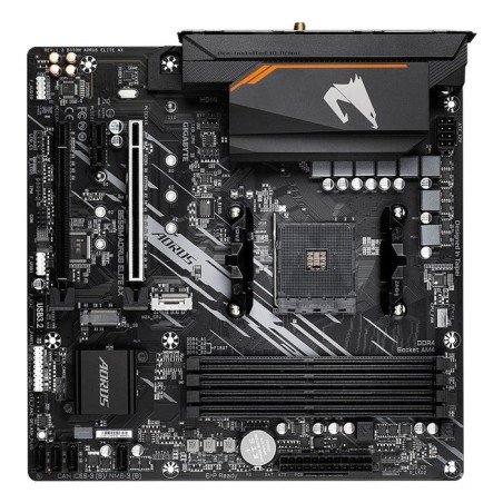 Placa gigabyte b550m aorus elite ax base amd b550 zócalo am4 micro atx