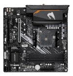 Placa gigabyte b550m aorus elite ax base amd b550 zócalo am4 micro atx