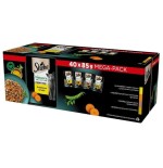 Comida húmeda para gatos  sheba nature's collection poultry flavors in jelly  40 x 85g