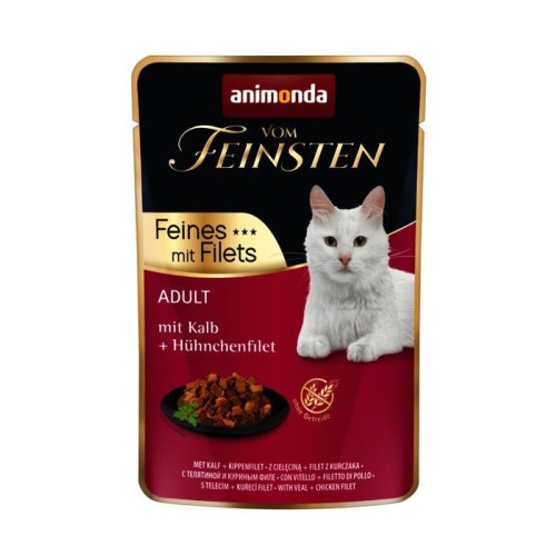 Comida húmeda para gatos animonda vom feinsten ternera  85 g