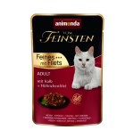 Comida húmeda para gatos animonda vom feinsten ternera  85 g