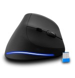 Ratón media-tech vertic rf mt1123  vertical inalámbrico rf 2400 dpi negro