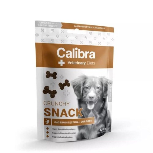 Golosina para perro calibra vd dog crunchy snack gastrointestinal   120g