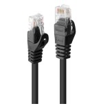 Lindy rj45/rj45 cat6 1m cable de red negro u/utp (utp)