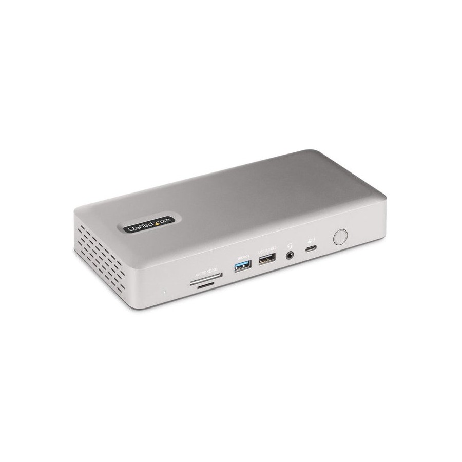 Startech.com thunderbolt 4 multi-display docking station, quad/triple/dual monitor dock, 2x hdmi/2x displayport, 7x usb