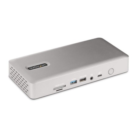 Startech.com thunderbolt 4 multi-display docking station, quad/triple/dual monitor dock, 2x hdmi/2x displayport, 7x usb
