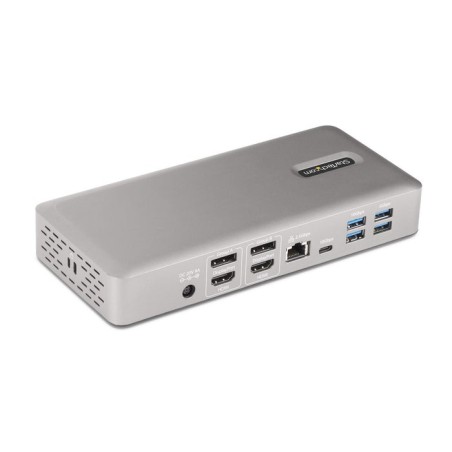 Startech.com thunderbolt 4 multi-display docking station, quad/triple/dual monitor dock, 2x hdmi/2x displayport, 7x usb