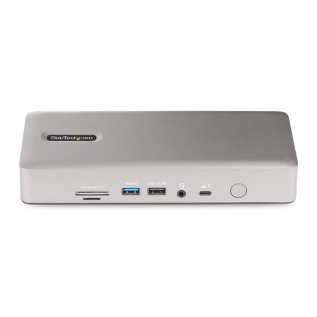Startech.com thunderbolt 4 multi-display docking station, quad/triple/dual monitor dock, 2x hdmi/2x displayport, 7x usb