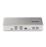 Startech.com thunderbolt 4 multi-display docking station, quad/triple/dual monitor dock, 2x hdmi/2x displayport, 7x usb