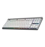 Teclado ingles logitech g g515 juego rf wireless + bluetooth qwerty ee.uu. blanco