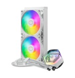 Kit de refrigeración líquida  cooler master masterliquid 240 atmos white procesador 12 cm blanco 1 pieza(s)