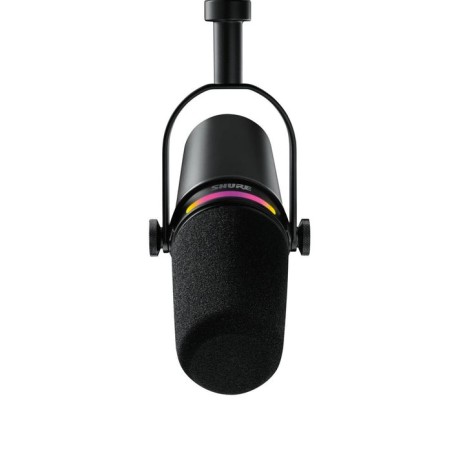 Micrófono  shure mv7+ podcast  black