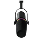 Micrófono  shure mv7+ podcast  black