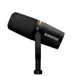 Micrófono  shure mv7+ podcast  black
