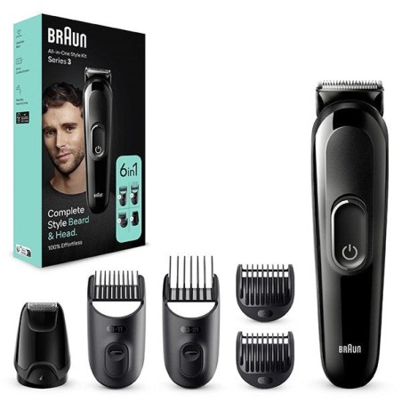 Barbero kit multicuidado braun mgk3420, negro