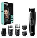 Barbero kit multicuidado braun mgk3420, negro
