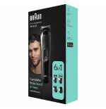 Barbero kit multicuidado braun mgk3420, negro
