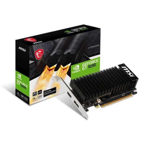 Tarjeta grafica msi nvidia gt 1030 4ghd4 lp oc 4gb ddr4