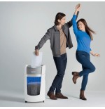 Leitz iq optimax office destructora de papel din p5 - destruye hasta 10 hojas - papelera de 35l con tecnologia de giro