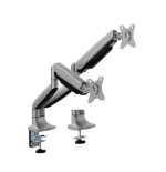 Soporte mesa monitor ewent ew1528 hasta 35"  max.15g 2 brazos plata