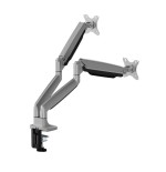 Soporte mesa monitor ewent ew1528 hasta 35"  max.15g 2 brazos plata
