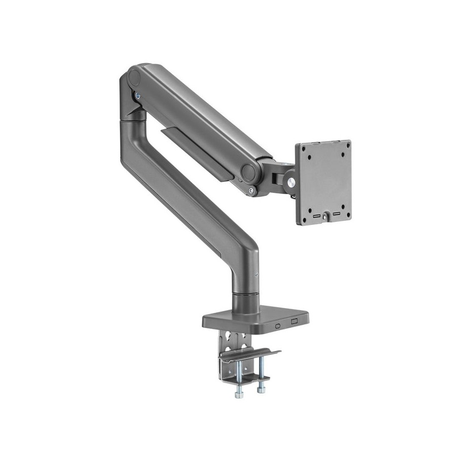 Soporte mesa monitor ewent ew1529 hasta 49"  max.20kg 1 brazo plata
