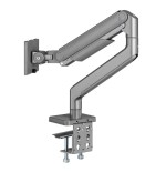 Soporte mesa monitor ewent ew1529 hasta 49"  max.20kg 1 brazo plata