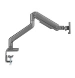 Soporte mesa monitor ewent ew1529 hasta 49"  max.20kg 1 brazo plata