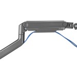 Soporte mesa monitor ewent ew1529 hasta 49"  max.20kg 1 brazo plata