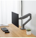 Soporte mesa monitor ewent ew1529 hasta 49"  max.20kg 1 brazo plata