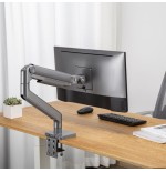 Soporte mesa monitor ewent ew1529 hasta 49"  max.20kg 1 brazo plata