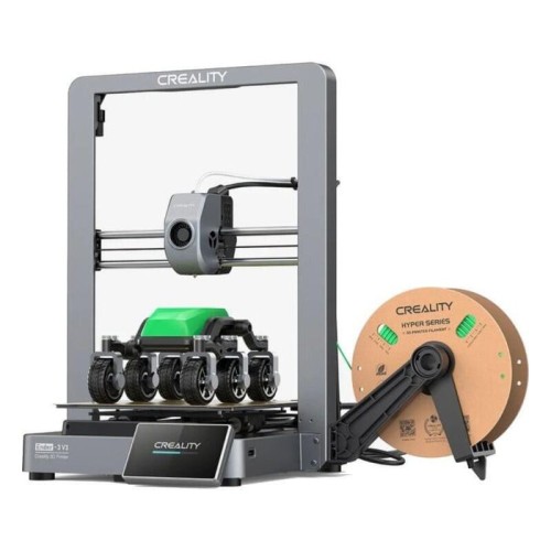 Creality ender 3 v3 - alta velocidad 600mm/s, impresora 3d fdm   tamaño de impresión 220x220x250mm, enfriamiento rápido negro