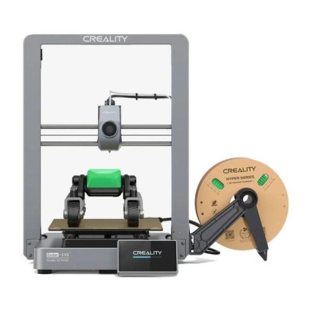 Creality ender 3 v3 - alta velocidad 600mm/s, impresora 3d fdm   tamaño de impresión 220x220x250mm, enfriamiento rápido negro