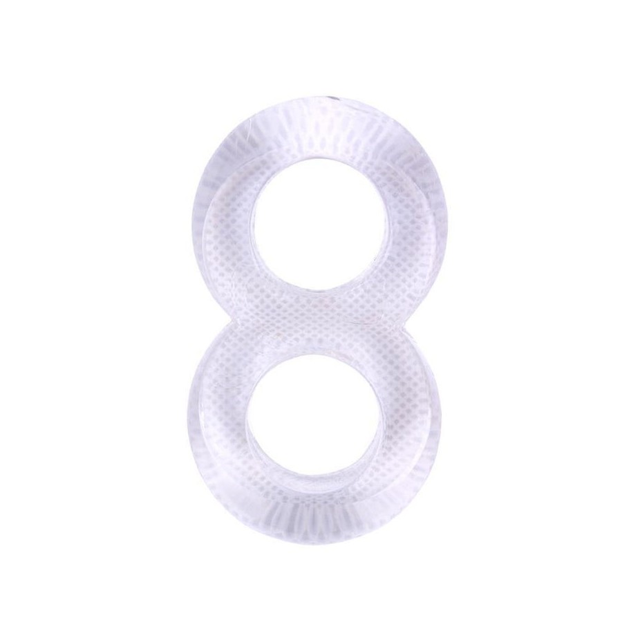 Anillo para el pene doble duo cock 8 transparente