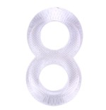 Anillo para el pene doble duo cock 8 transparente