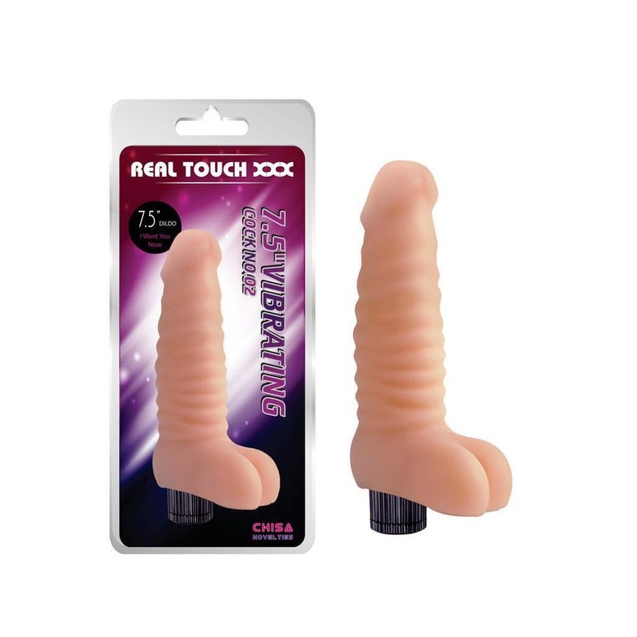 Vibrador no.02 t-skin 7.5 natural