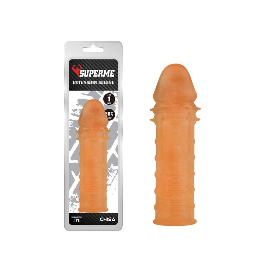 Funda para el pene extra texture natural