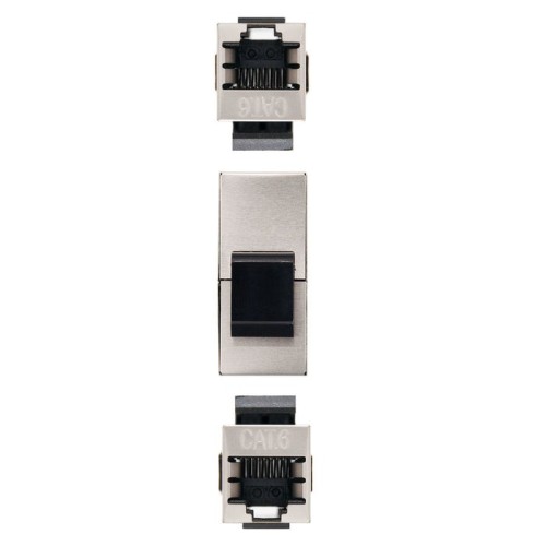 Nanocable empalme para conector rj45 stp cat.6 hembra/hembra