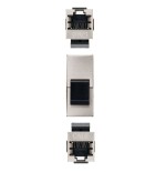 Nanocable empalme para conector rj45 stp cat.6 hembra/hembra