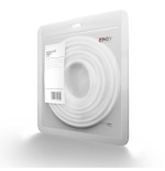 Cable lindy 48095  de red blanco 5 m cat6 u/utp (utp)