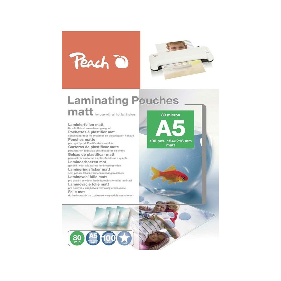 Peach s-pp580-30 plastificador 100 pieza(s)
