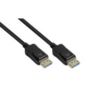 Cable alcasa dp20-020  displayport 2 m negro