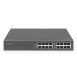 Digitus switch 8-port gigabitgabit poe + injektor 250w schw